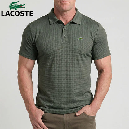 Waffle-Weave Tech Polo || Clearance Sale