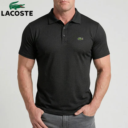 Waffle-Weave Tech Polo || Clearance Sale