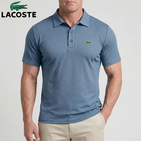 Waffle-Weave Tech Polo || Clearance Sale