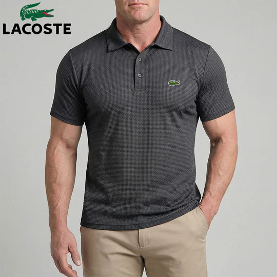 Waffle-Weave Tech Polo || Clearance Sale