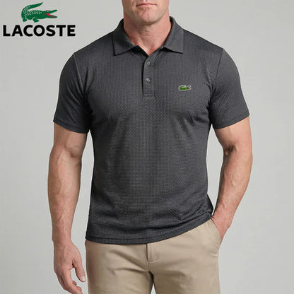 Waffle-Weave Tech Polo || Clearance Sale