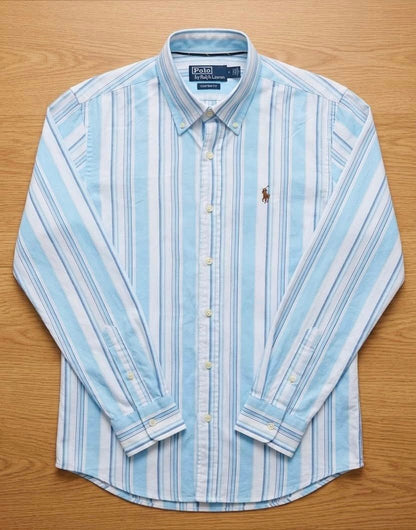 Classic Striped Button-Up Shirt Collection