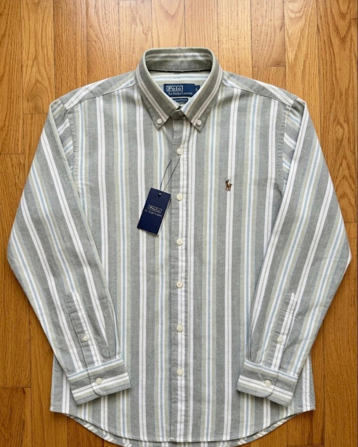 Classic Striped Button-Up Shirt Collection