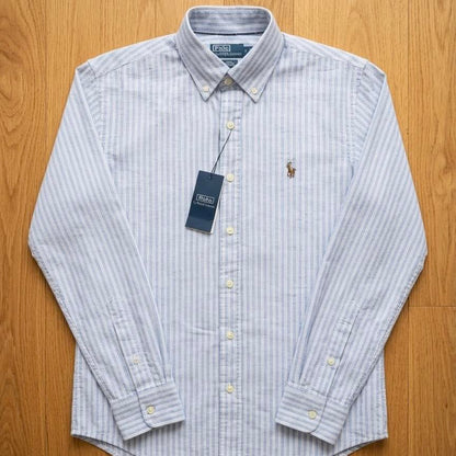 Classic Striped Button-Up Shirt Collection