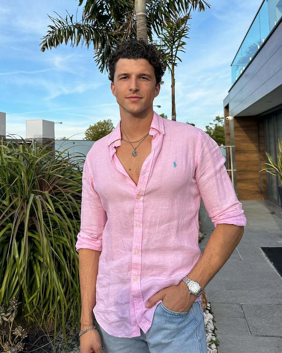 Men’s Casual Linen Shirt – Elegant Breathable Long Sleeve Button-Up