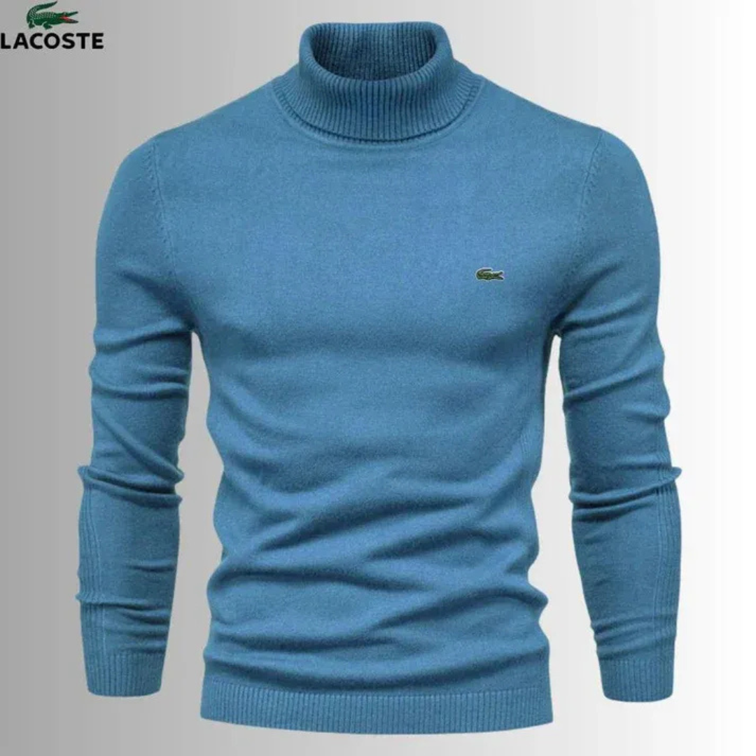 Men's Premium Turtleneck Knit Sweater