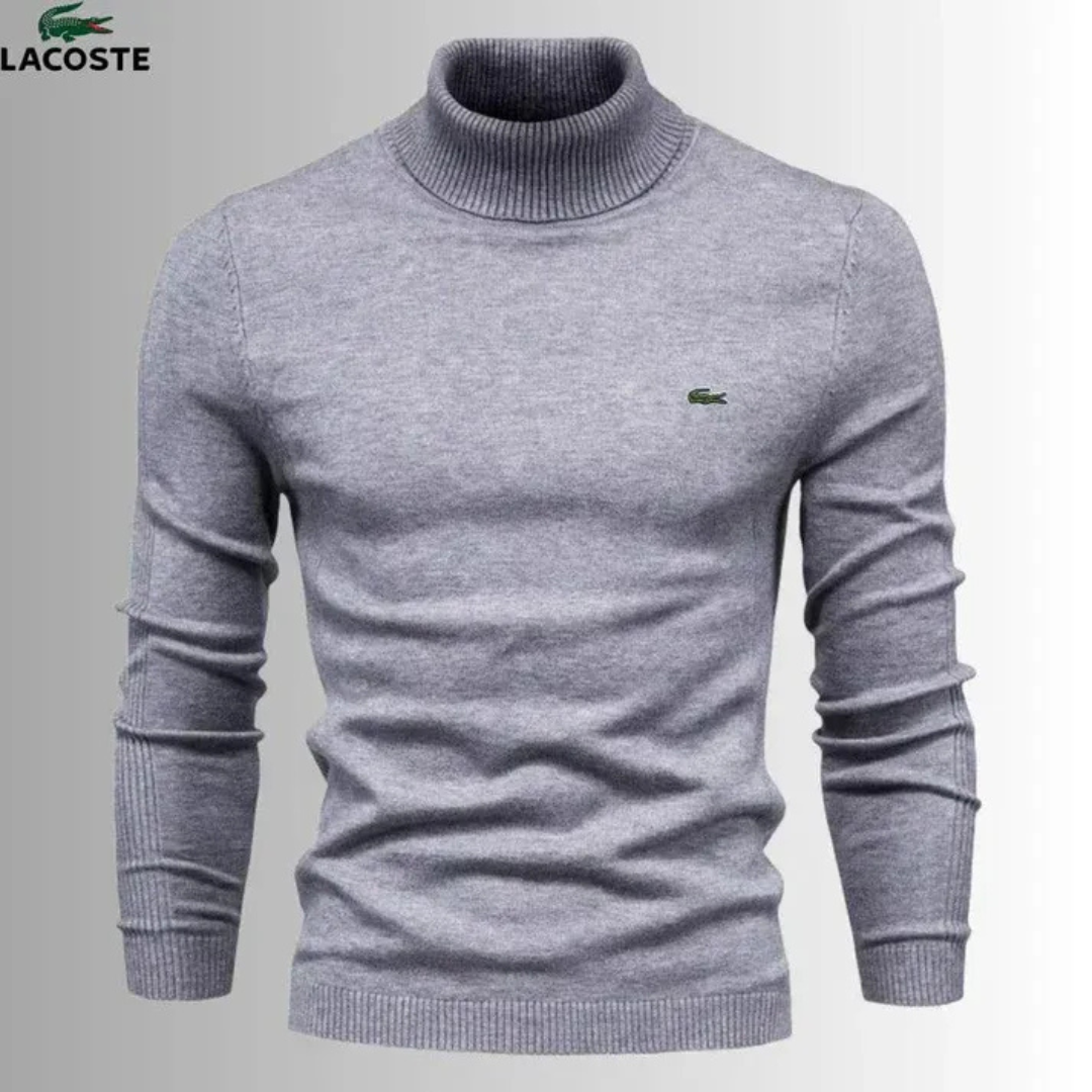 Men's Premium Turtleneck Knit Sweater