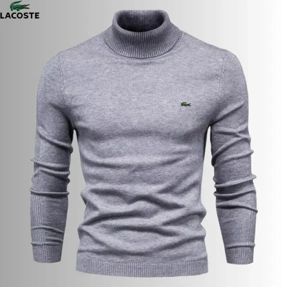 Men's Premium Turtleneck Knit Sweater