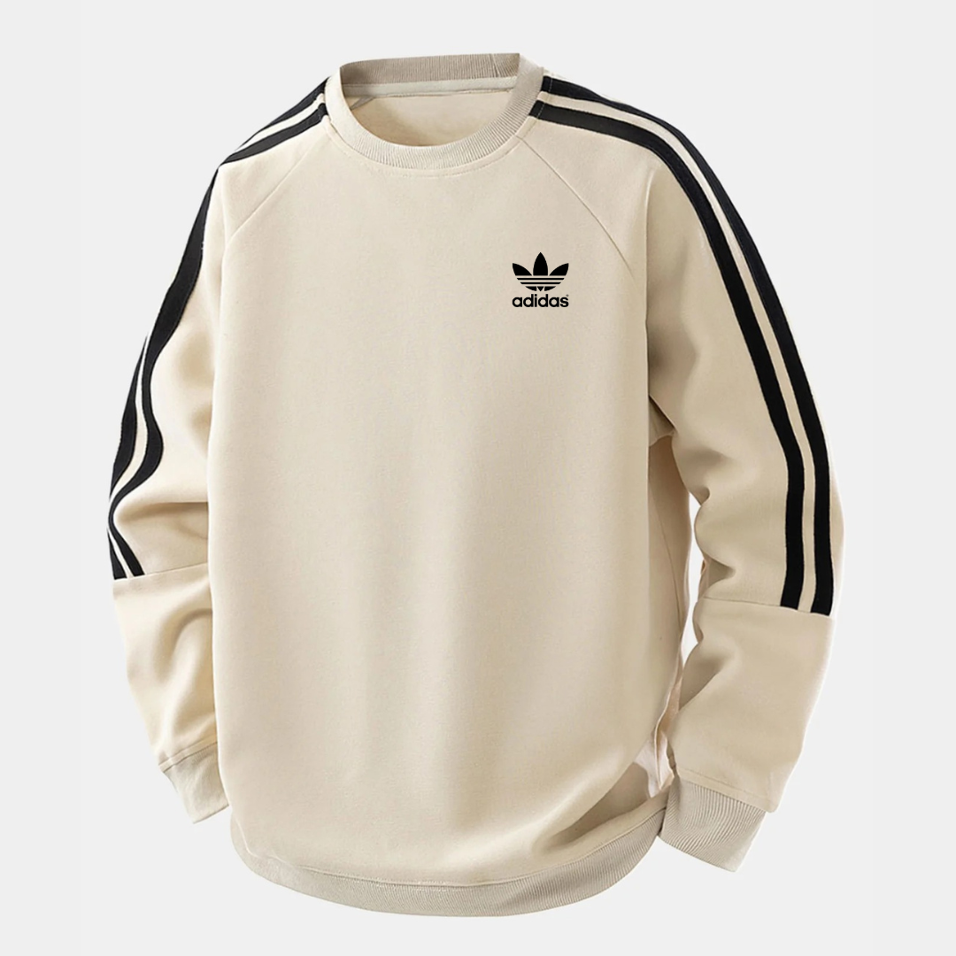 Men’s Classic Crew Neck Sweatshirt – Long Sleeve Casual Pullover