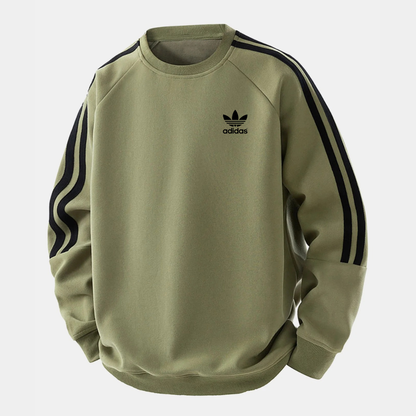 Men’s Classic Crew Neck Sweatshirt – Long Sleeve Casual Pullover