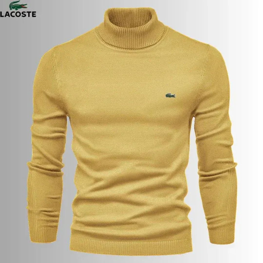 Men's Premium Turtleneck Knit Sweater