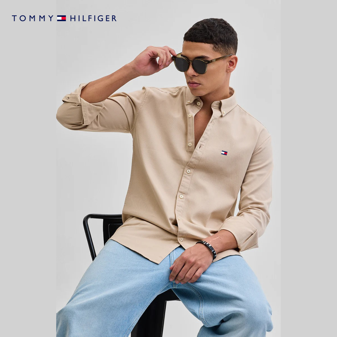 Men’s Slim Fit Button-Up Shirt – Elegant Long Sleeve Casual Shirt
