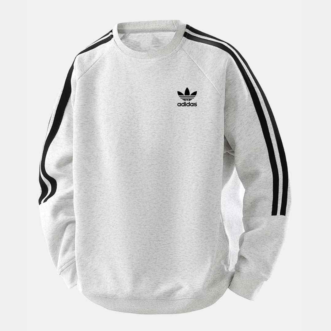 Men’s Classic Crew Neck Sweatshirt – Long Sleeve Casual Pullover