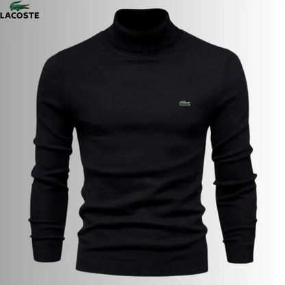 Men's Premium Turtleneck Knit Sweater