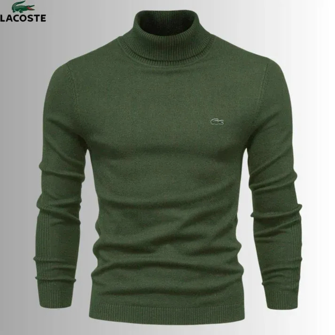 Men's Premium Turtleneck Knit Sweater