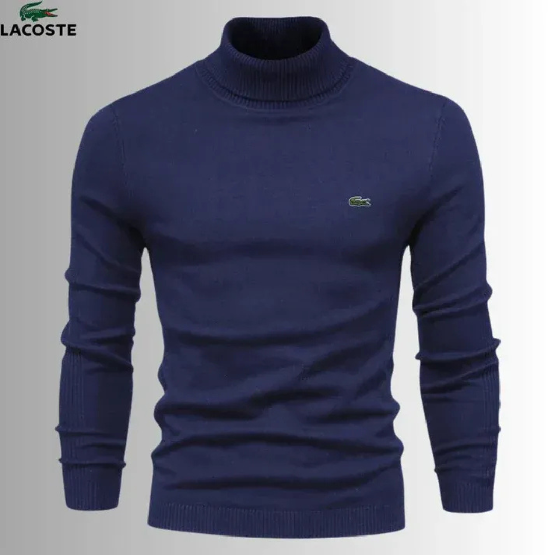Men's Premium Turtleneck Knit Sweater
