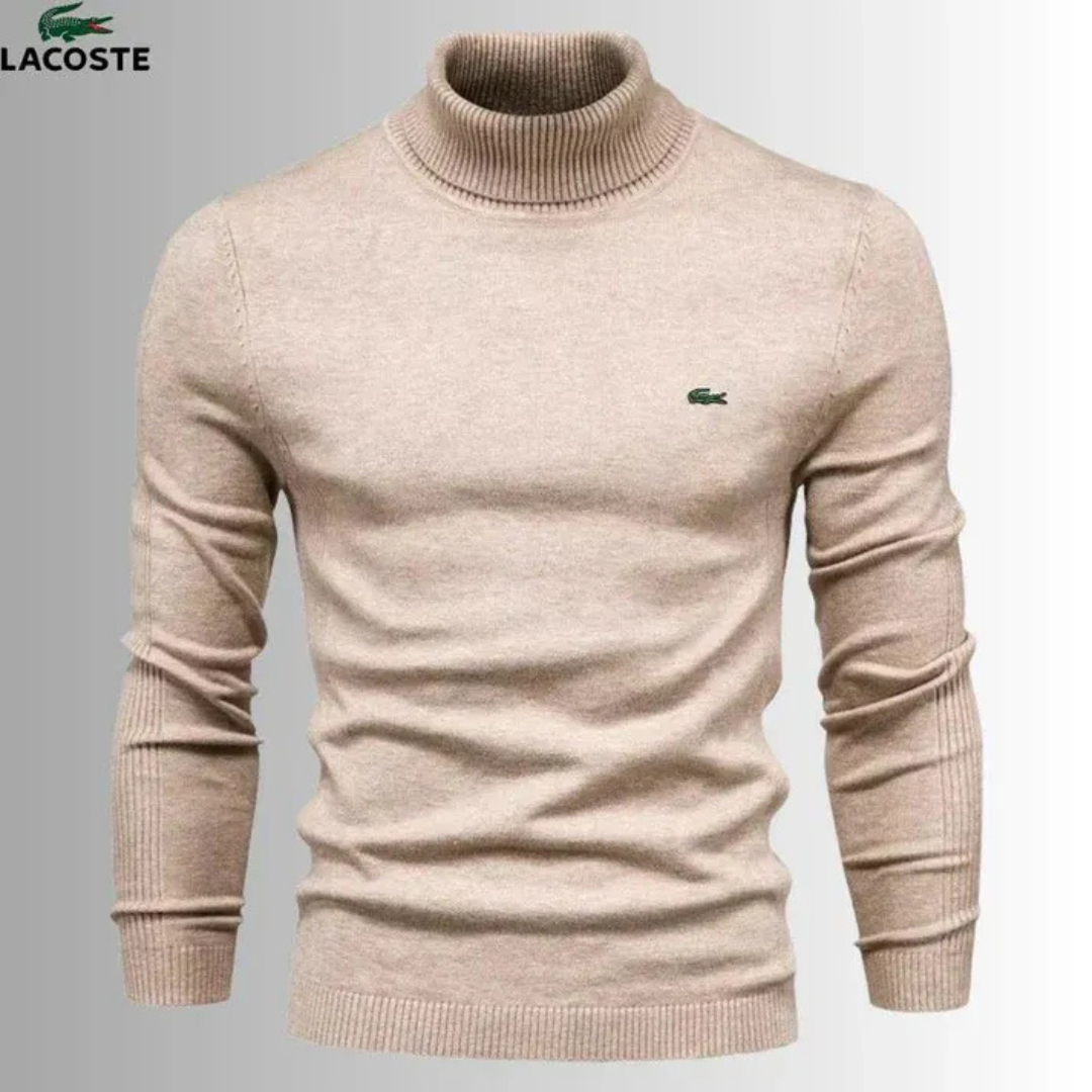 Men's Premium Turtleneck Knit Sweater