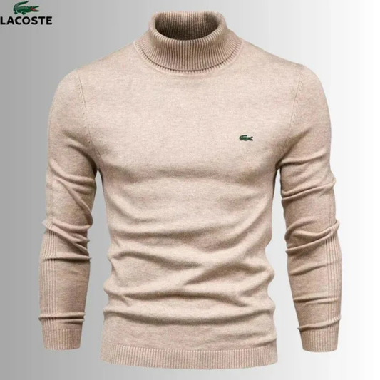 Men's Premium Turtleneck Knit Sweater