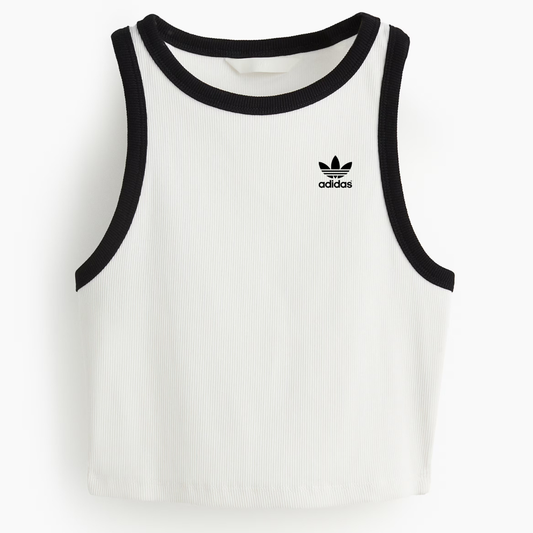 Ribbed Cropped Tank Top