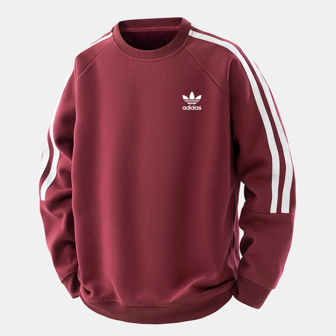 Men’s Classic Crew Neck Sweatshirt – Long Sleeve Casual Pullover