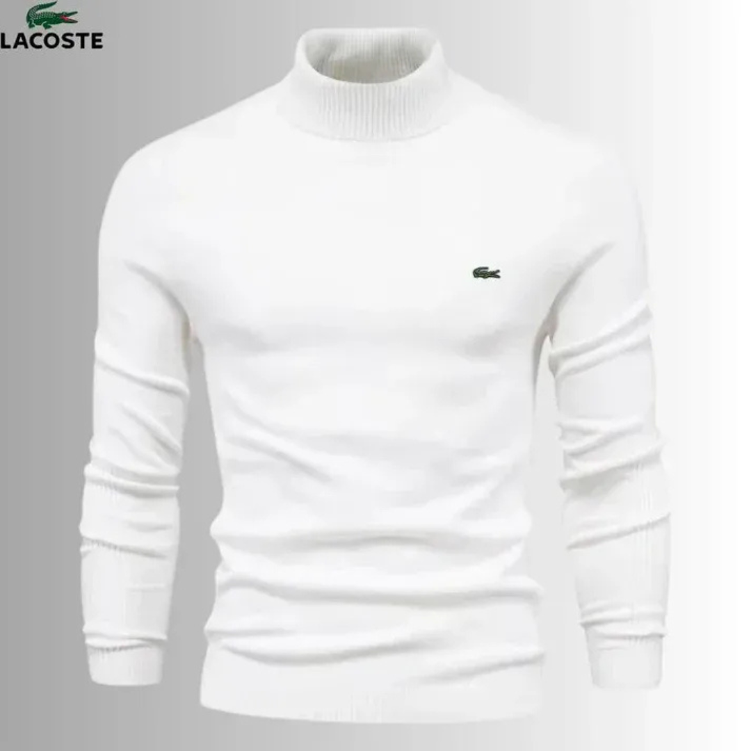 Men's Premium Turtleneck Knit Sweater