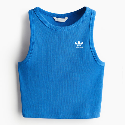 Ribbed Cropped Tank Top
