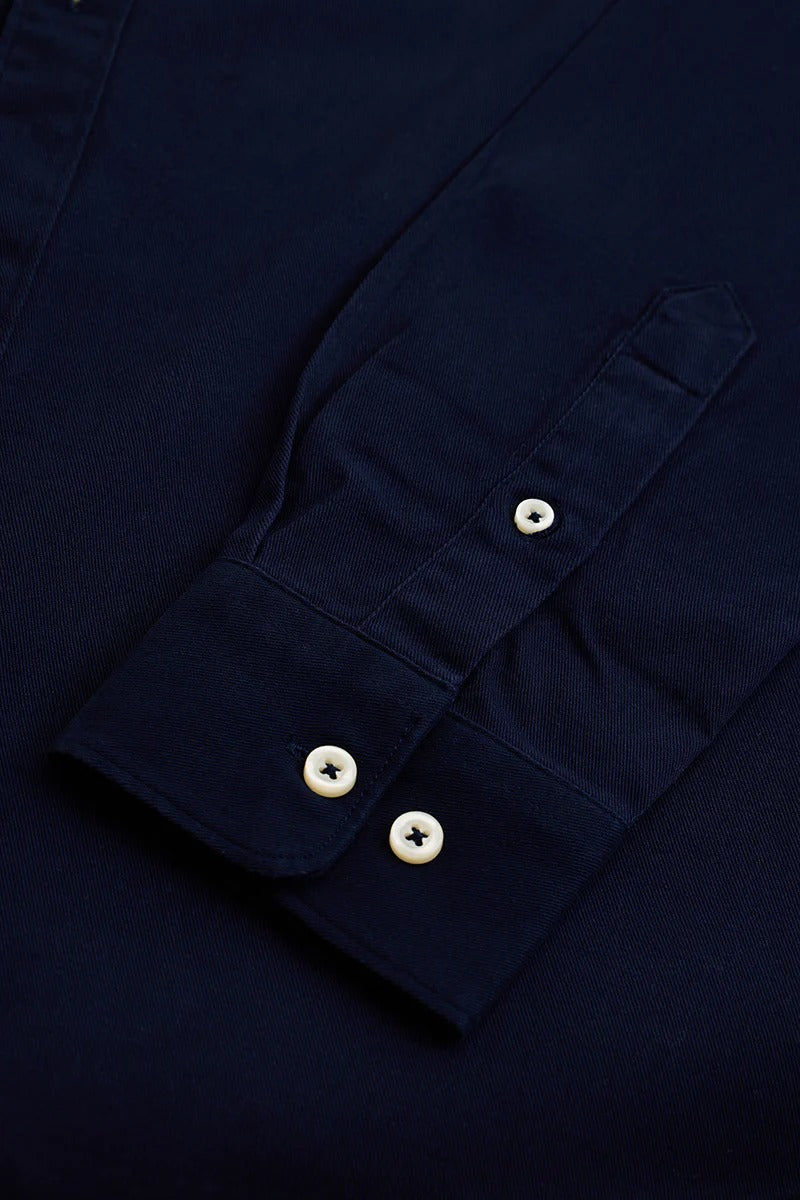 Men’s Slim Fit Button-Up Shirt – Elegant Long Sleeve Casual Shirt