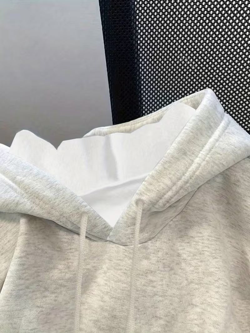Women’s Seashell Print Oversized Hoodie – Casual Beach Style Pullover