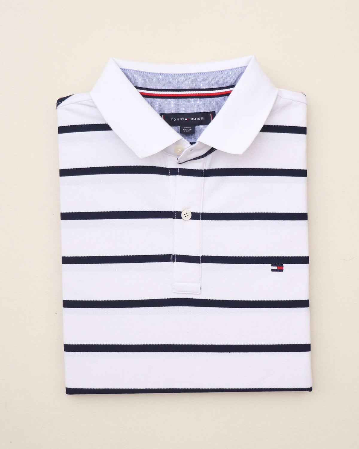 Men’s Premium Striped Polo Shirt – Casual Elegant Slim Fit