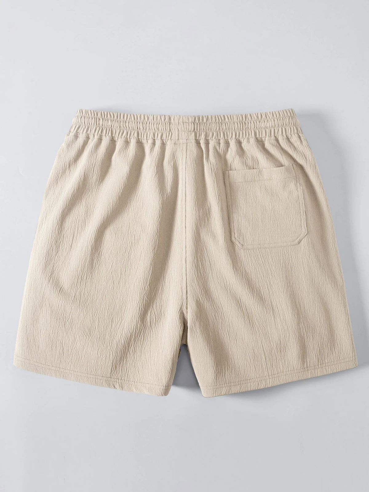 Men’s Summer Knit Set – Breathable Polo Shirt & Shorts Outfit