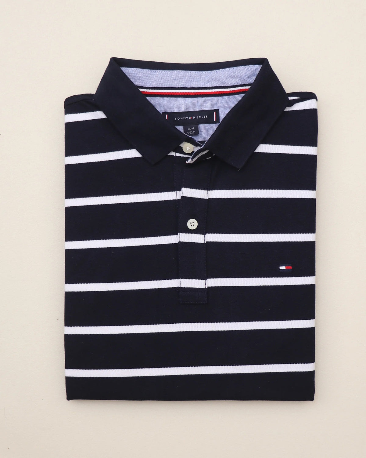 Men’s Premium Striped Polo Shirt – Casual Elegant Slim Fit