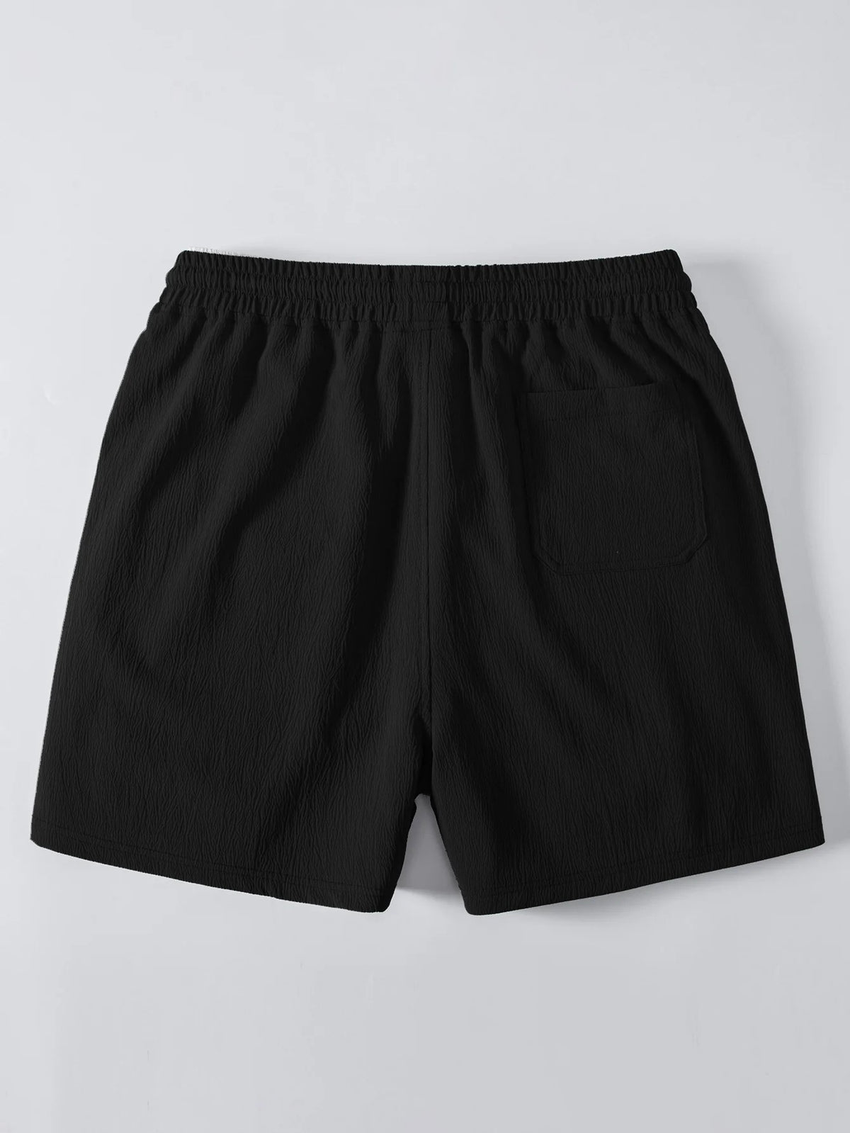 Men’s Summer Knit Set – Breathable Polo Shirt & Shorts Outfit