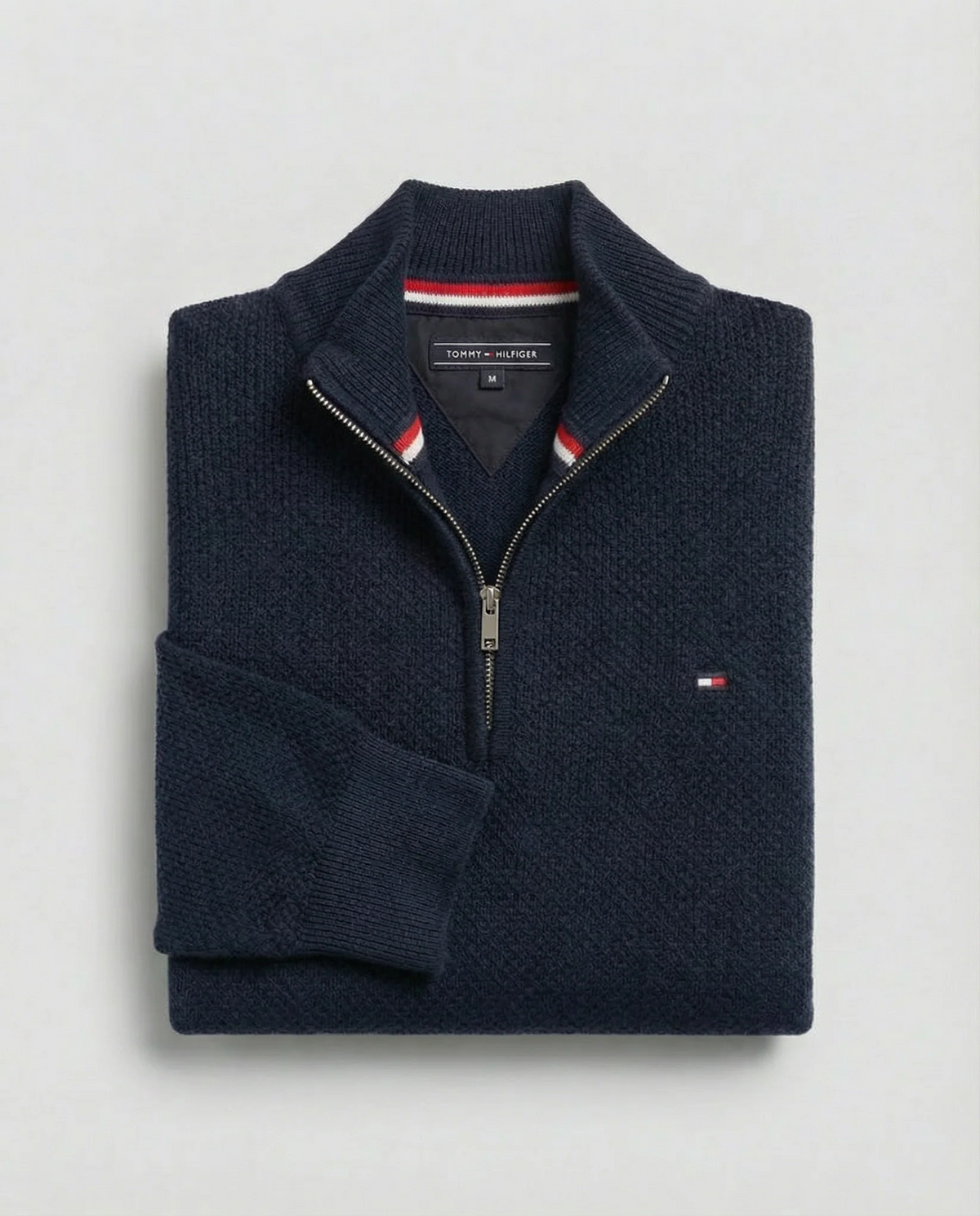 Men’s Premium Half-Zip Knit Sweater – Modern Comfort & Timeless Style