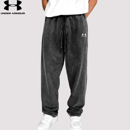 Men’s Relaxed Fit Jogger Pants – Vintage Wash Casual Sweatpants