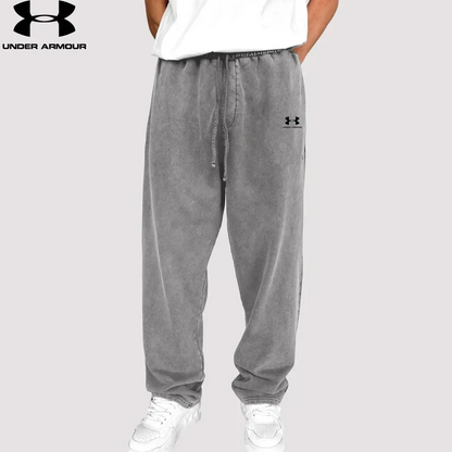 Men’s Relaxed Fit Jogger Pants – Vintage Wash Casual Sweatpants