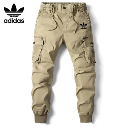 Men’s Cargo Jogger Pants – Relaxed Fit Utility Trousers with Multiple Pockets
