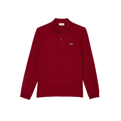 Men’s Classic Long-Sleeve Polo Shirt – Regular Fit Cotton Polo
