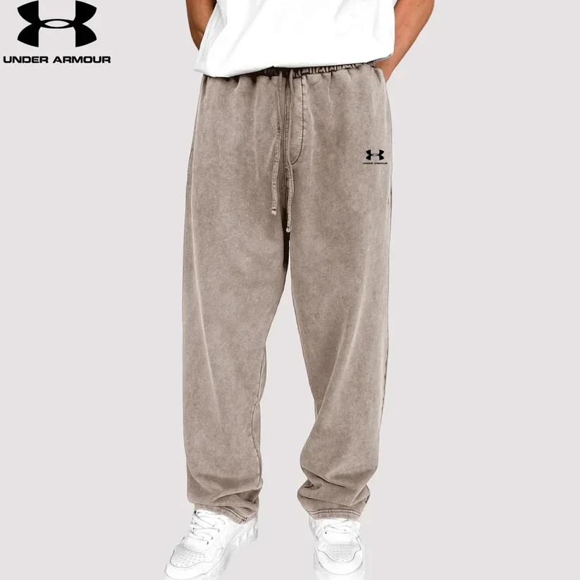 Men’s Relaxed Fit Jogger Pants – Vintage Wash Casual Sweatpants