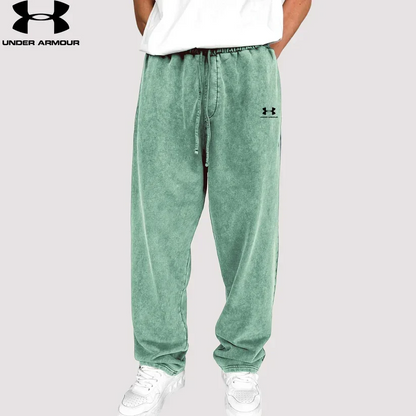 Men’s Relaxed Fit Jogger Pants – Vintage Wash Casual Sweatpants