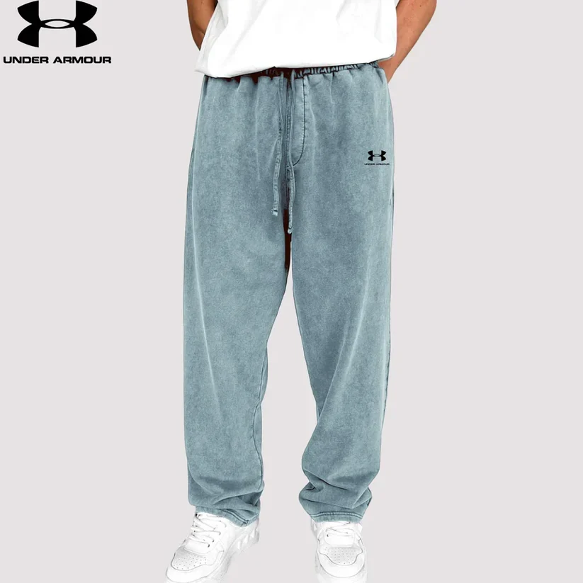 Men’s Relaxed Fit Jogger Pants – Vintage Wash Casual Sweatpants