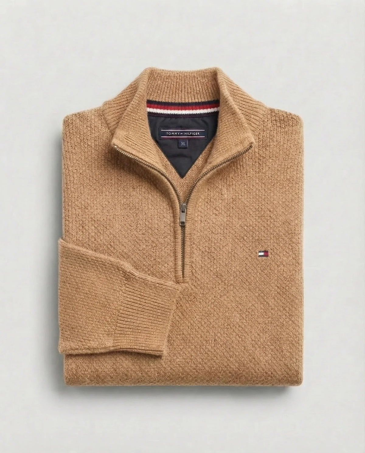 Men’s Premium Half-Zip Knit Sweater – Modern Comfort & Timeless Style