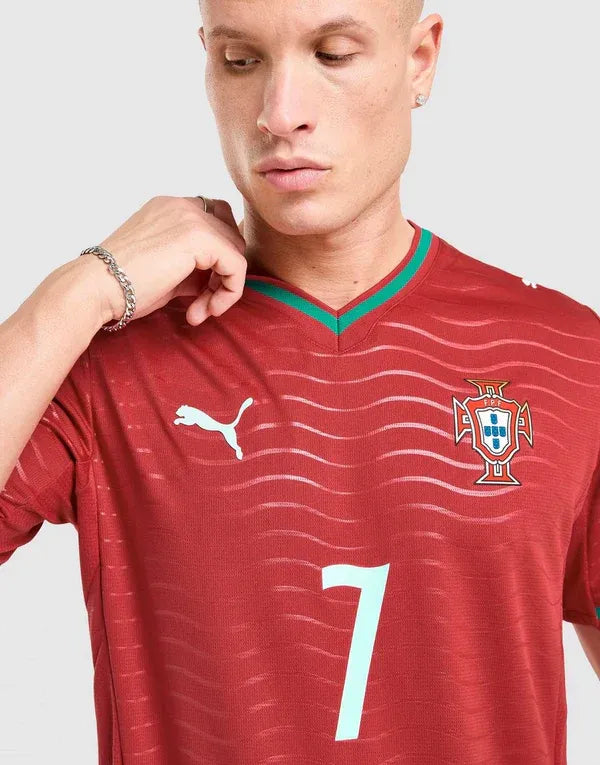 World Cup 2026 Portugal Football Jersey – Premium Breathable Sports T-Shirt