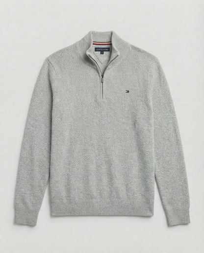 Men’s Premium Half-Zip Knit Sweater – Modern Comfort & Timeless Style