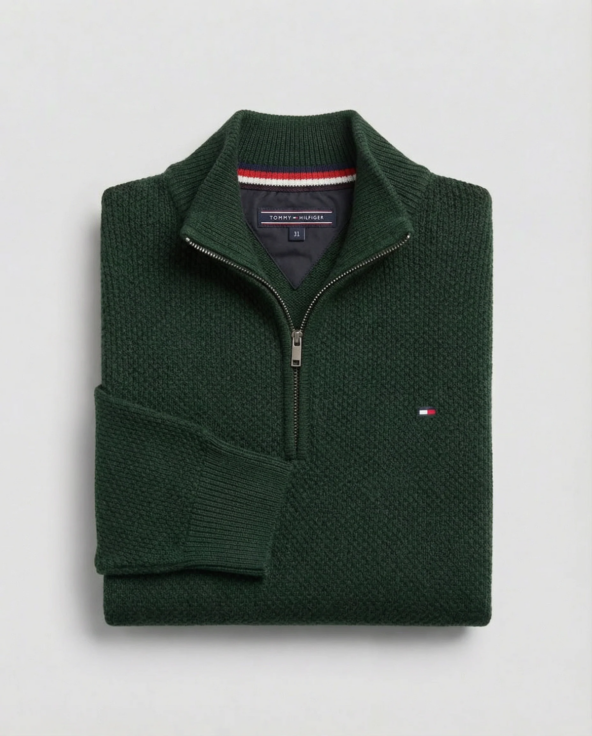 Men’s Premium Half-Zip Knit Sweater – Modern Comfort & Timeless Style