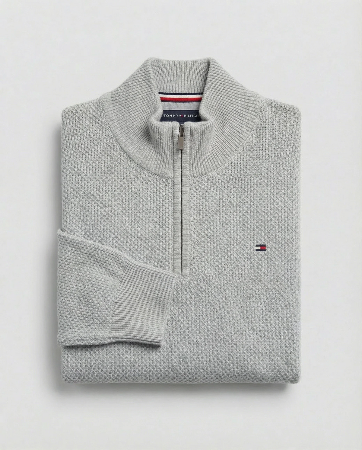Men’s Premium Half-Zip Knit Sweater – Modern Comfort & Timeless Style