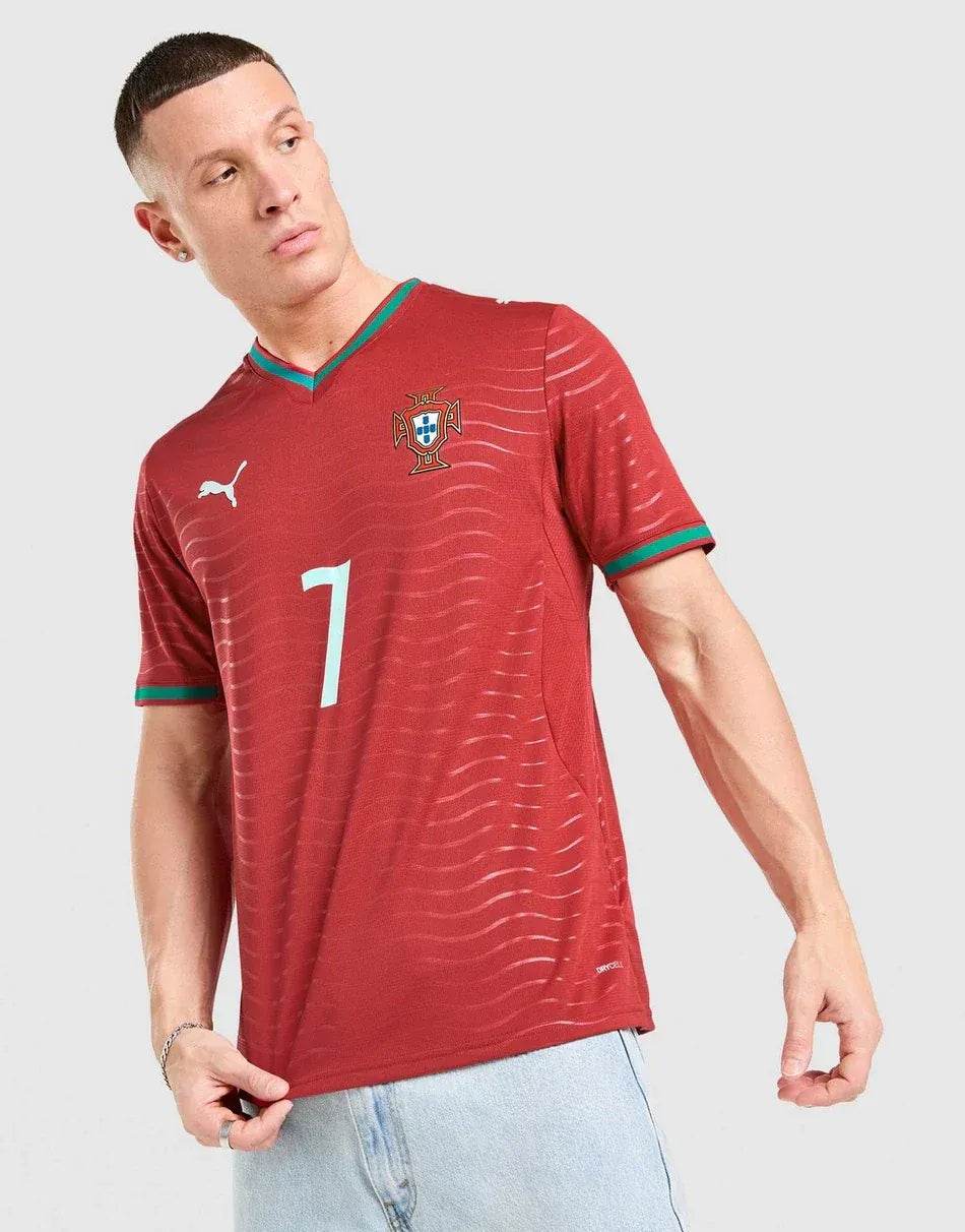 World Cup 2026 Portugal Football Jersey – Premium Breathable Sports T-Shirt