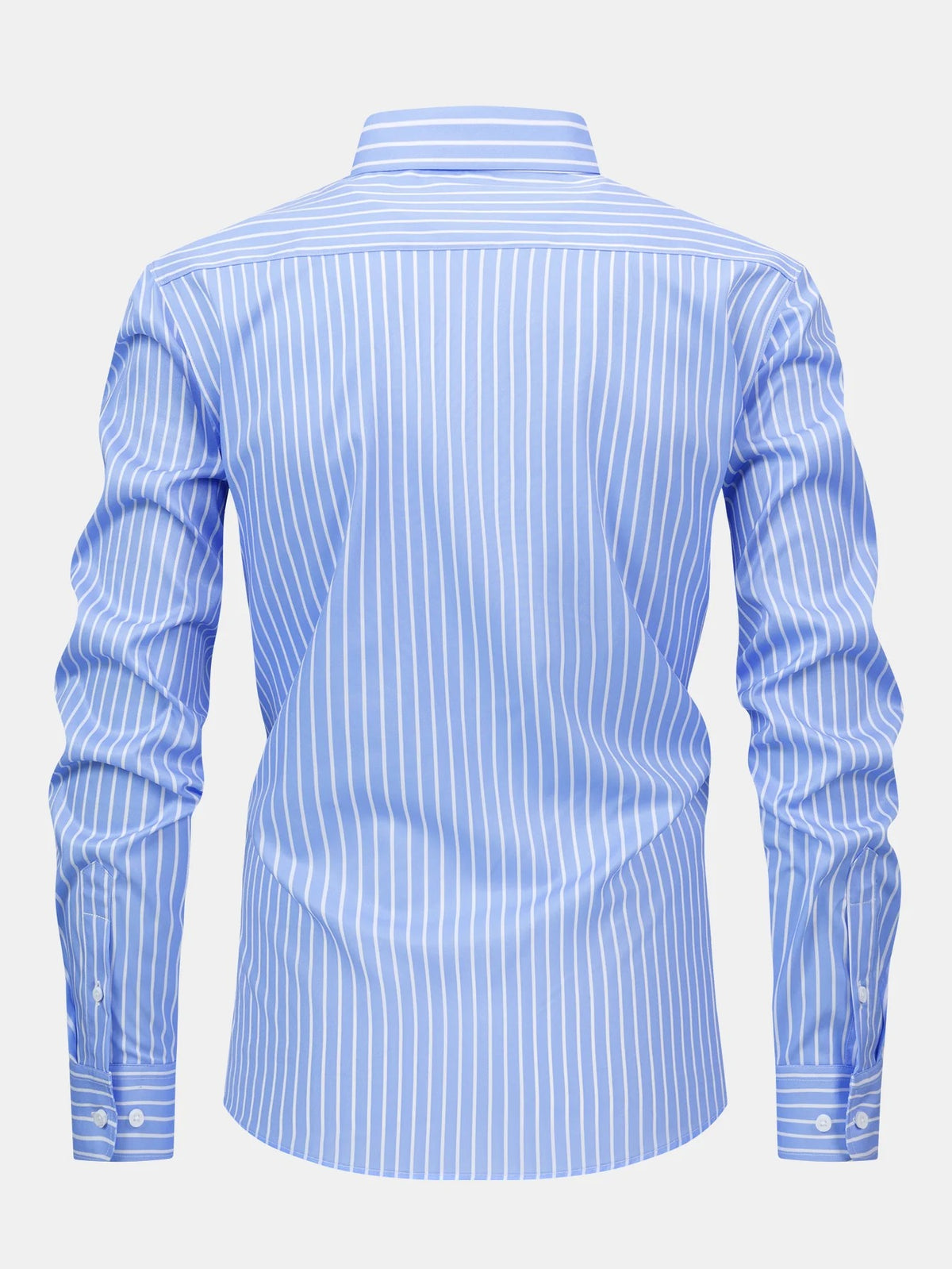 Classic Striped Button-Up Shirt