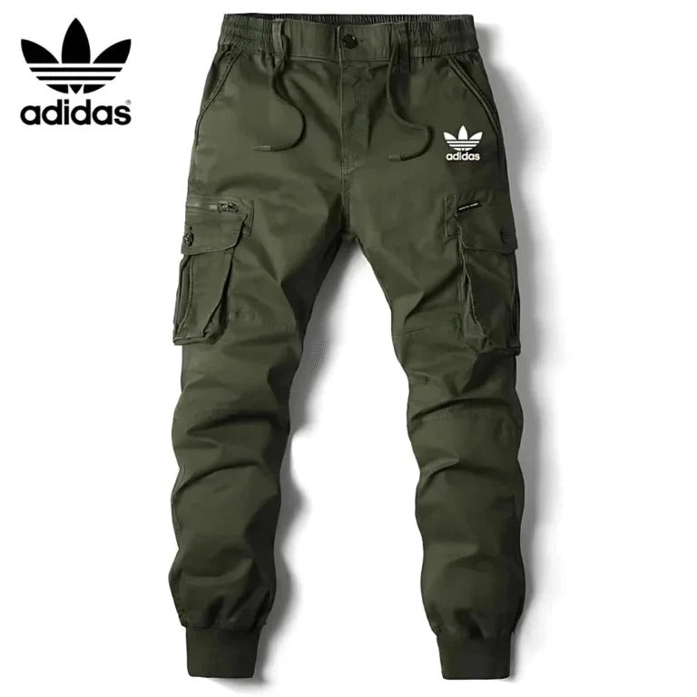 Men’s Cargo Jogger Pants – Relaxed Fit Utility Trousers with Multiple Pockets