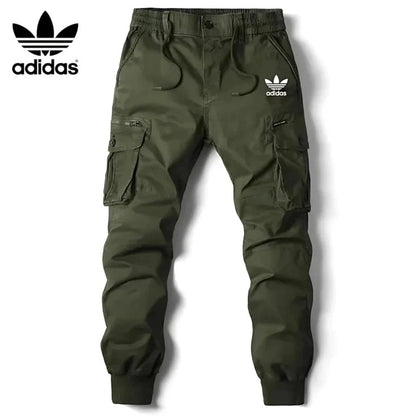 Men’s Cargo Jogger Pants – Relaxed Fit Utility Trousers with Multiple Pockets