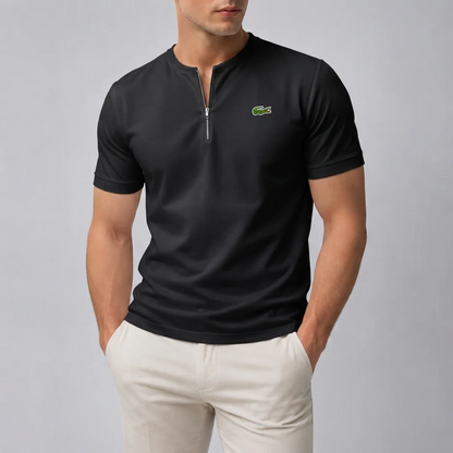 Skyline Zip Henley T-Shirt